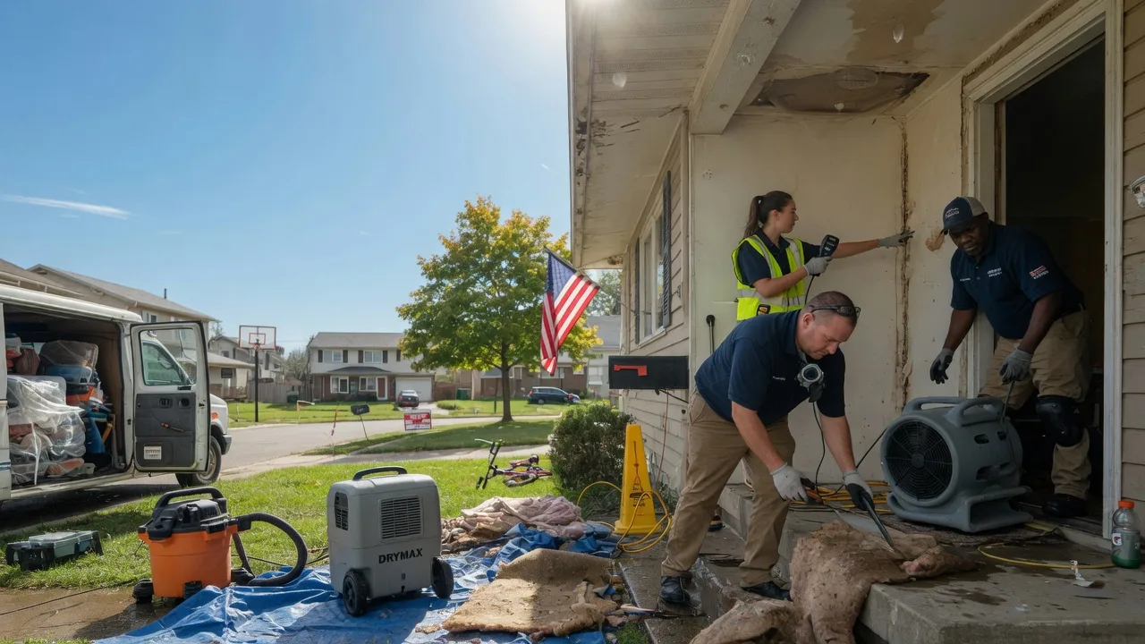 Water Damage Restoration in Scottville, MI near me